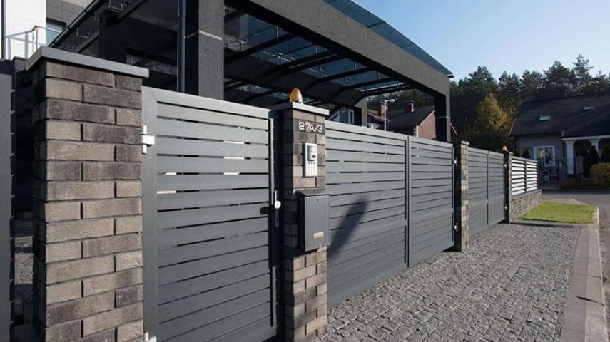 въездные ворота в Беслане