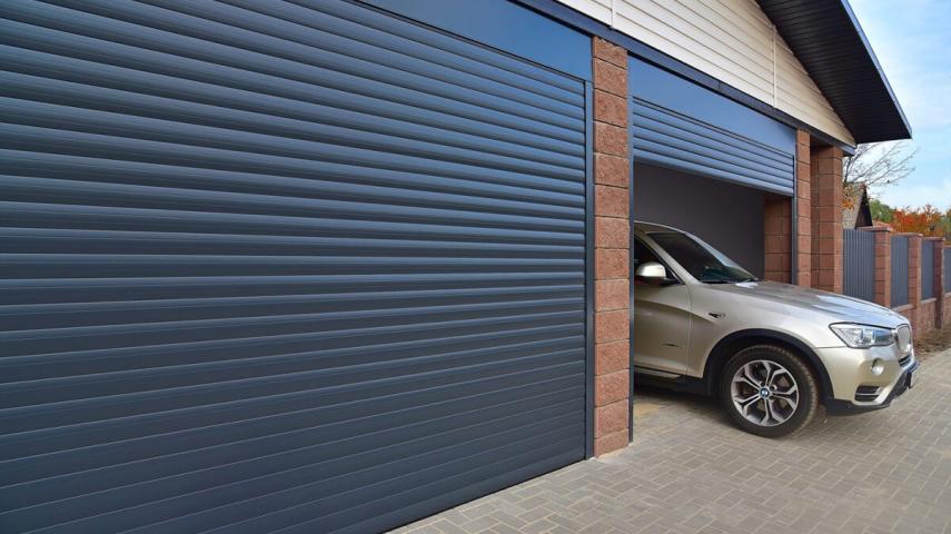 ворота из роллетного профиля в Беслане